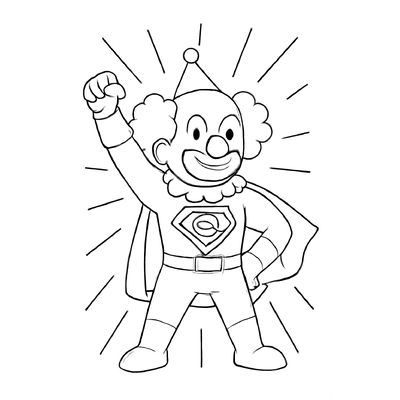 Clown Coloring Pages for Kids – Fun and Cute Designs 2026