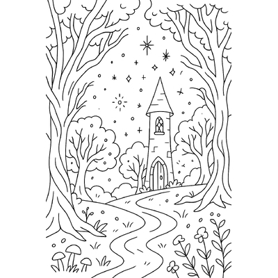 Enchanted Forest Adult Coloring Pages – Most Beautiful Designs 2026