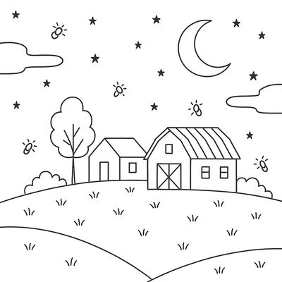 Farm Coloring Pages for Kids – Cutest Designs 2026