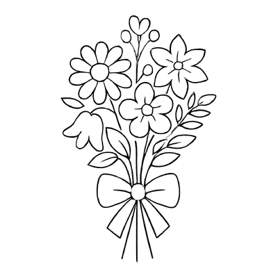 Flower Coloring Pages for Kids 2026 – Cute and Beautiful Designs