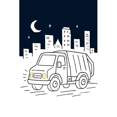 Garbage Truck Coloring Pages for Kids – Creativity &amp; Environmental Learning 2026