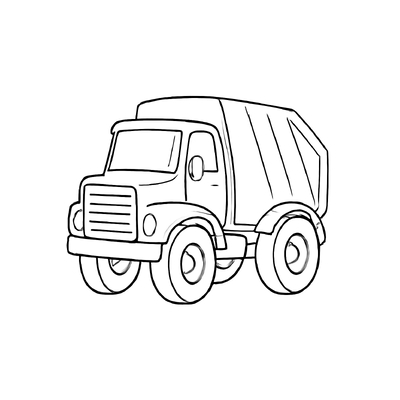Garbage Truck Coloring Pages for Kids – Creativity &amp; Environmental Learning 2026