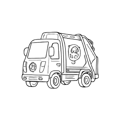 Garbage Truck Coloring Pages for Kids – Creativity &amp; Environmental Learning 2026