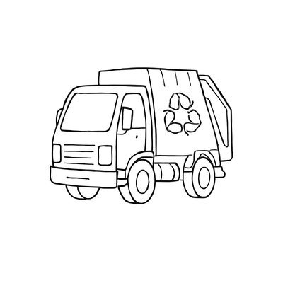 Garbage Truck Coloring Pages for Kids – Creativity &amp; Environmental Learning 2026