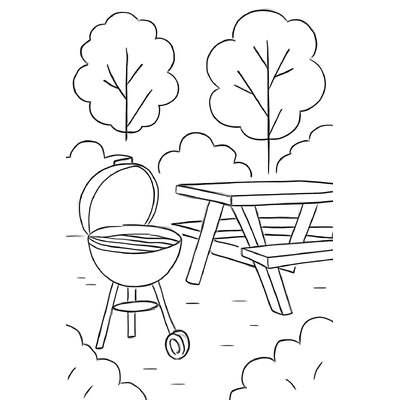 Kitchen Coloring Pages for Kids – Cute &amp; Creative 2026