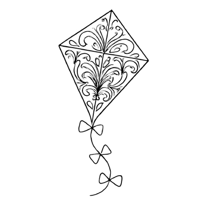 Kite Coloring Pages for Kids – Cutest Designs 2026