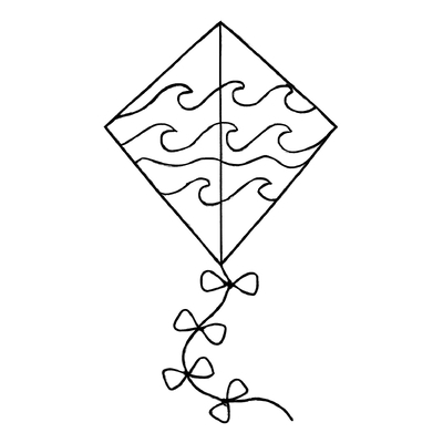 Kite Coloring Pages for Kids – Cutest Designs 2026