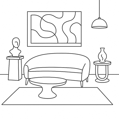 Living Room Coloring Pages for Kids – Creative and Beautiful 2026