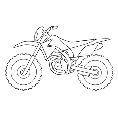 Motorcycle Coloring Pages for Kids 2026