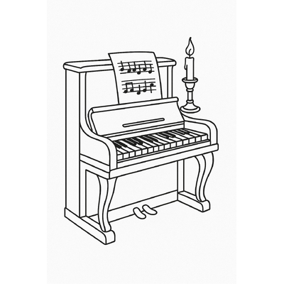 Music Corner Coloring Pages for Kids – Creative Fun 2026