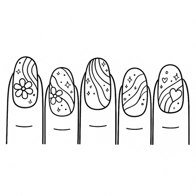 Nail Coloring Pages for Kids – Most Creative Designs 2026