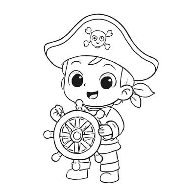 Pirate King Coloring Pages for Kids – Creative Adventures 2026