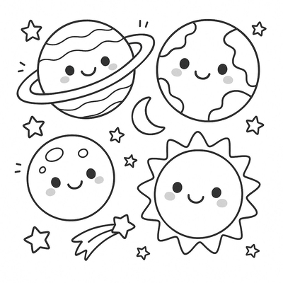 Solar System Coloring Pages for Kids – Creative and Fun Learning 2026