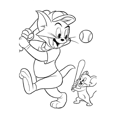 Tom and Jerry Coloring Pages for Kids – Fun &amp; Creative 2026