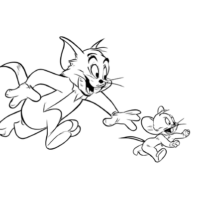 Tom and Jerry Coloring Pages for Kids – Fun &amp; Creative 2026