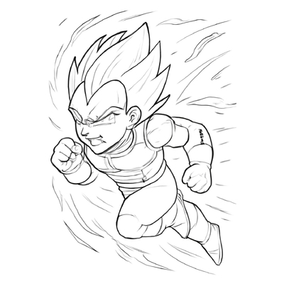 Vegeta Coloring Pages for Kids – Super Cool Designs 2026