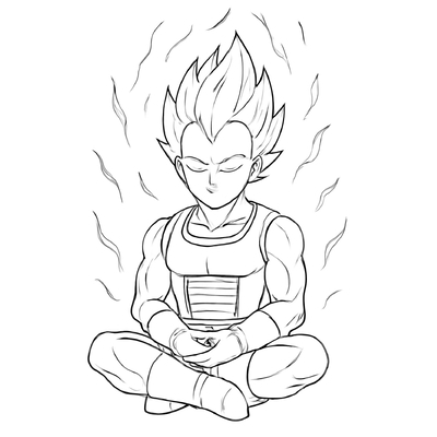 Vegeta Coloring Pages for Kids – Super Cool Designs 2026