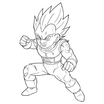 Vegeta Coloring Pages for Kids – Super Cool Designs 2026