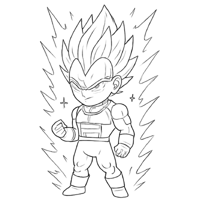 Vegeta Coloring Pages for Kids – Super Cool Designs 2026