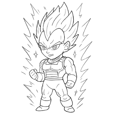 Vegeta Coloring Pages for Kids – Super Cool Designs 2026