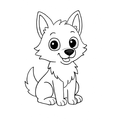 Wolf Coloring Pages 2026 – Wild Animal Coloring Sheets for Kids