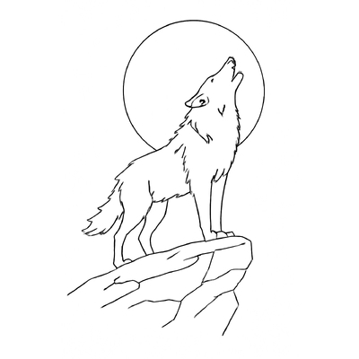 Wolf Coloring Pages 2026 – Wild Animal Coloring Sheets for Kids