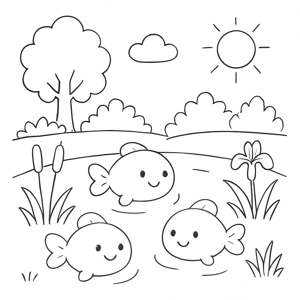 Minimalist Line-Art Style
