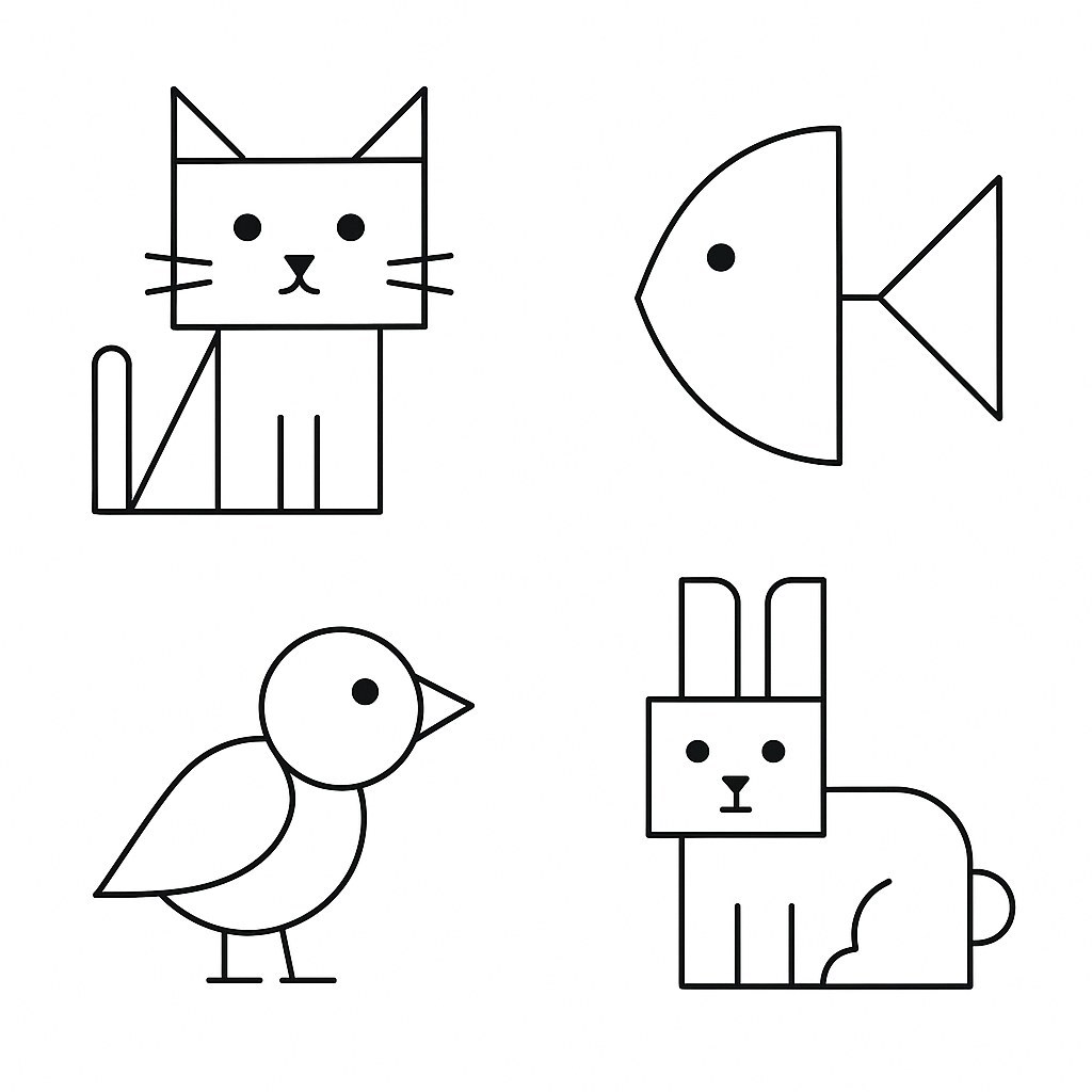 Geometric Animals