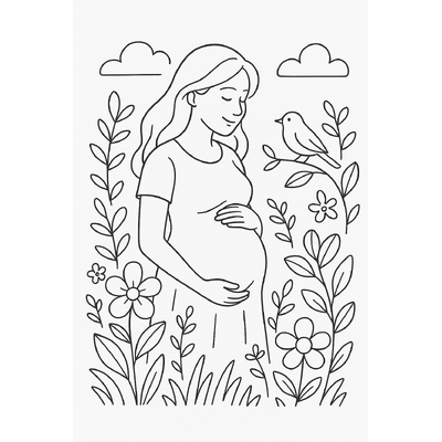 Best Relaxing Coloring Pages for Pregnant Women 2026
