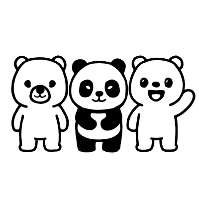 Cutest Three Bears Coloring Pages for Kids 2026